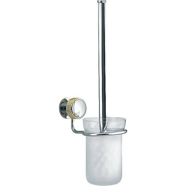 Wc borstelhouder Iris rvb chroom, sanitaire accessoires — SKU DESCO-56931