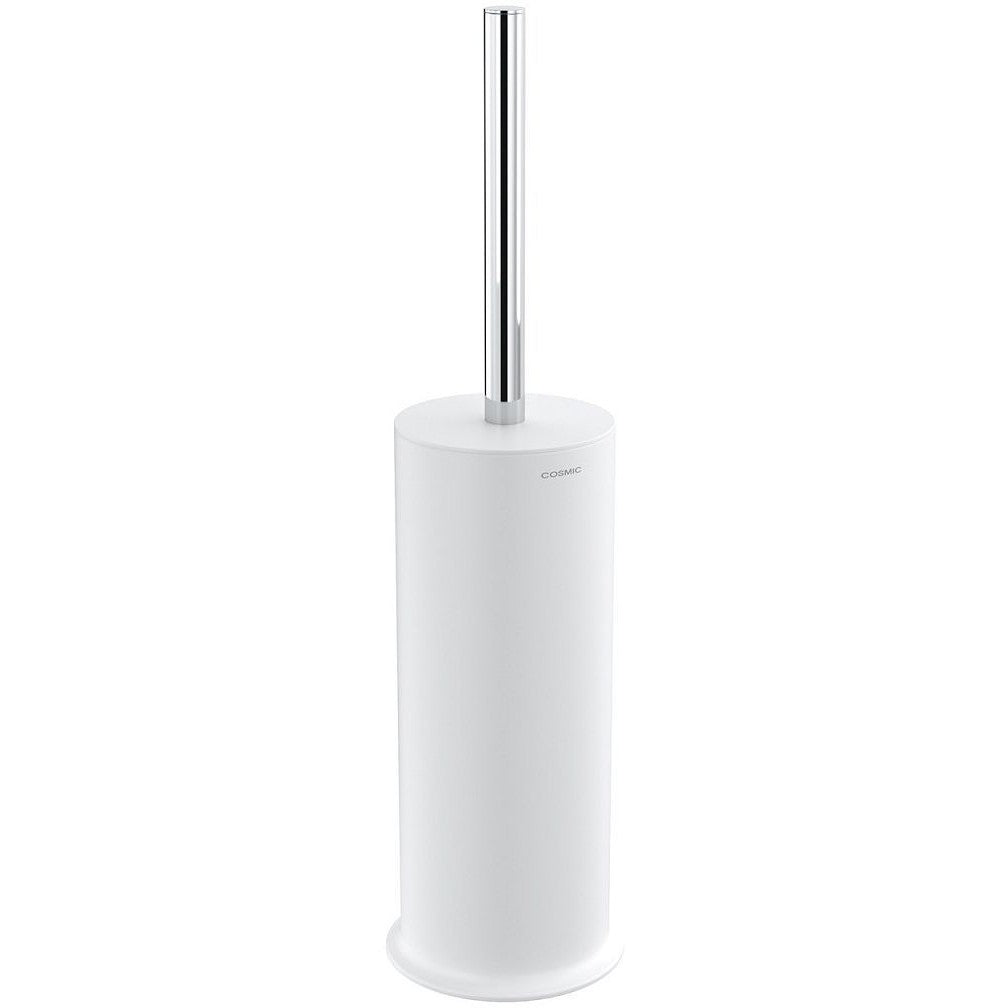 Wc borstelhouder staand geyser cosmic mat wit
