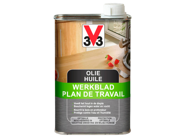V33 werkbladolie mat 0,5l kleurloos