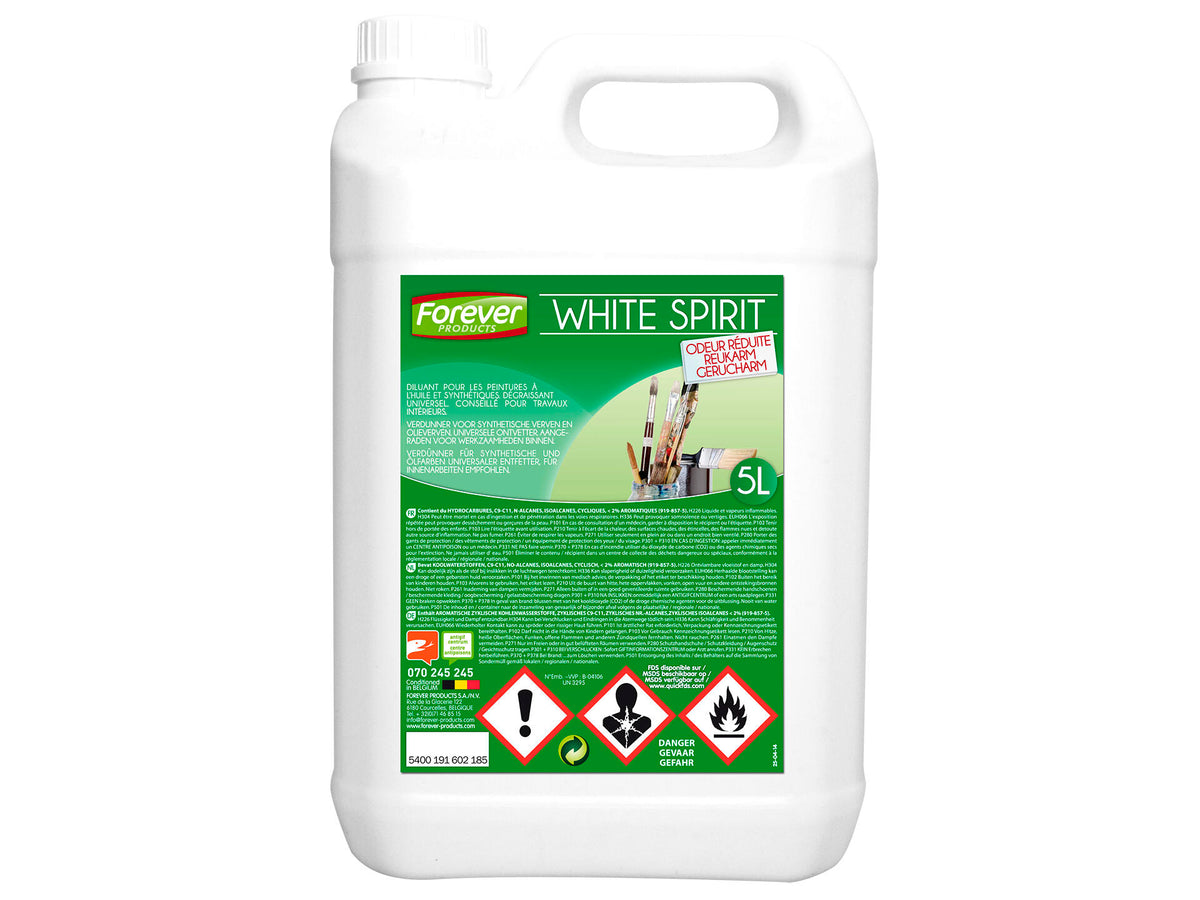 Forever white spirit geurloos 5l