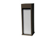 De Witte EX302 brievenbus blauwe hardsteen taupe/wit