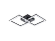Eglo plafondlamp LED Huerta-E 52,5x31cm 2x10 W zwart/wit