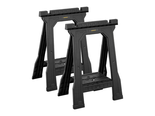 Stanley chevalet de sciage pliant 362kg 2 pieces