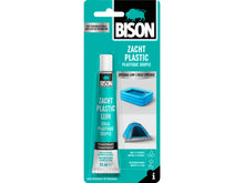 Bison zacht plastic lijm 25ml transparant