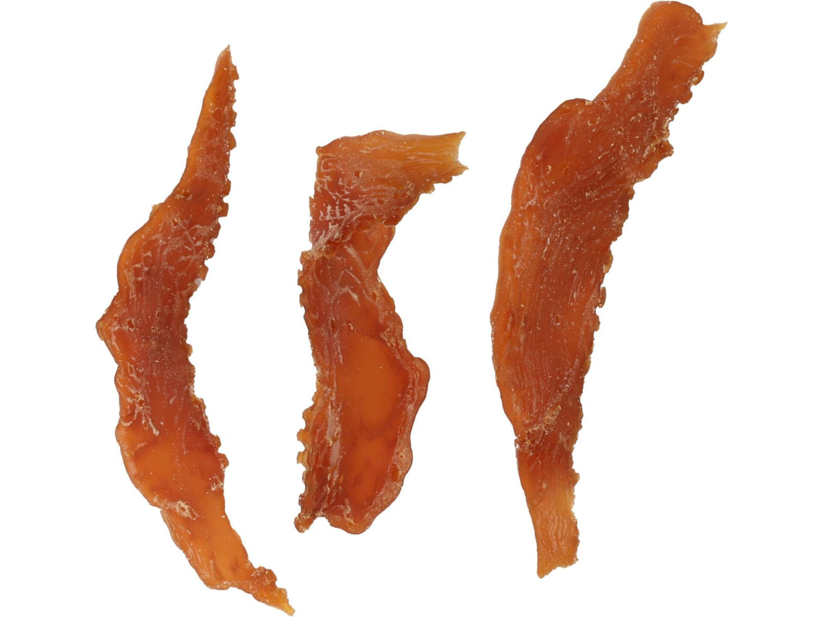 Flamingo Hapki Chicken Snack Seafood Strips kattensnack kip/zeevruchten 85g