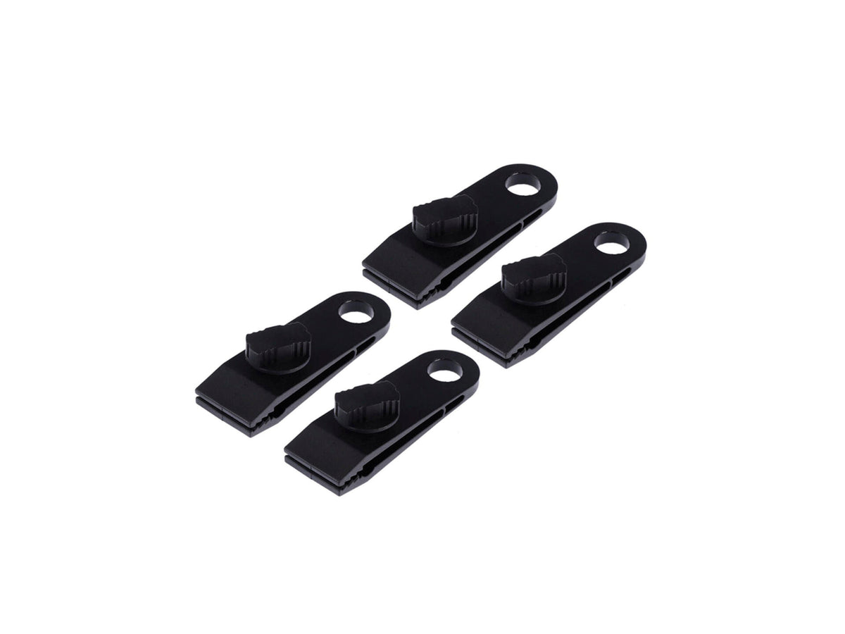 Diggers zeilclip zwart 4 stuks