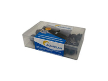 Aquaplan Vis auto-perceuses pour bordure de toit noir 25 pièces