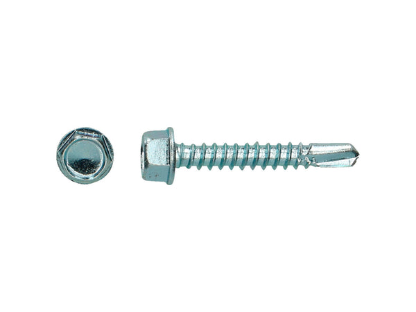 Pgb-fasteners vis autoforantes H8 25x4,8 mm zingué 200 pièces