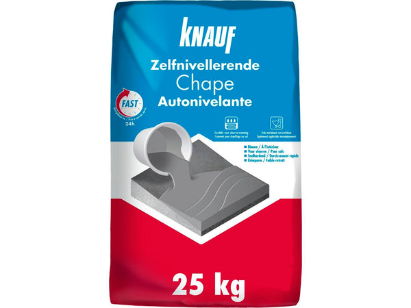 Knauf zelfnivellerende chape 25kg