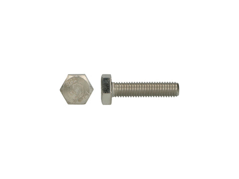 Pgb-fasteners zeskantbout DIN933 M6 30mm inox 200 stuks