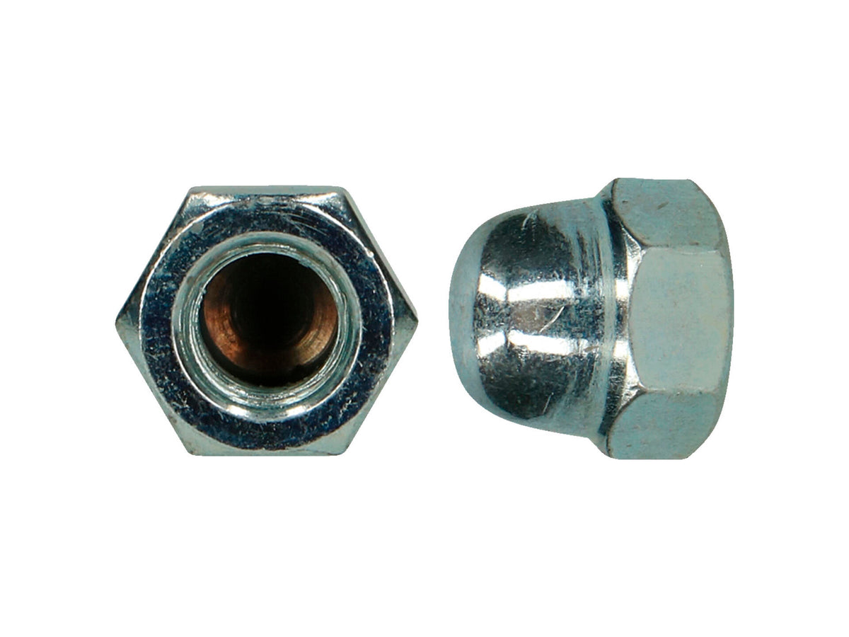 Pgb-fasteners zeskantdopmoer DIN1587 M12 verzinkt 100 stuks