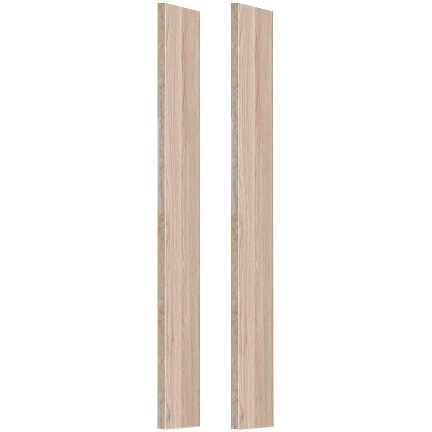 ZIJWAND VOOR SPIEGELKAST MOLTO (SET 2 STUKS) EIK NATUUR