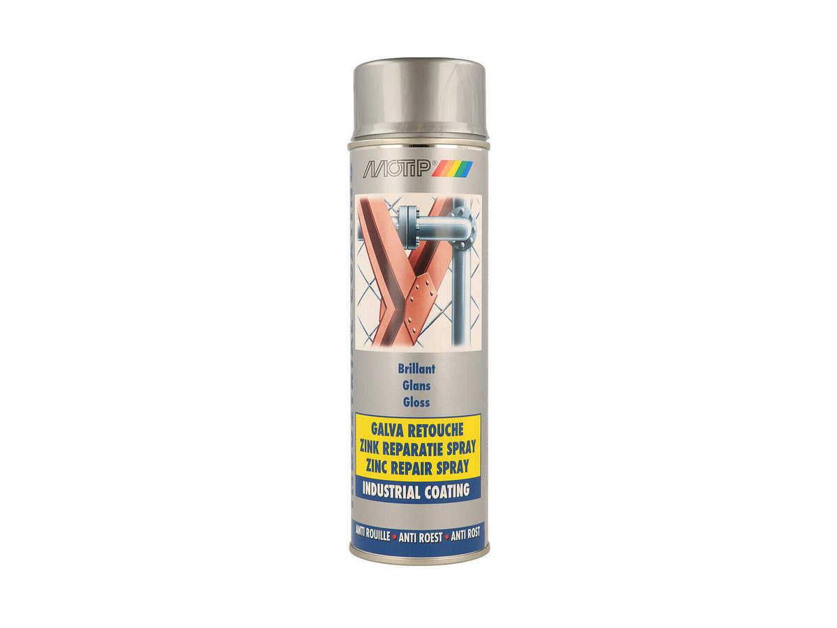Motip zink reparatiespray glans 500ml