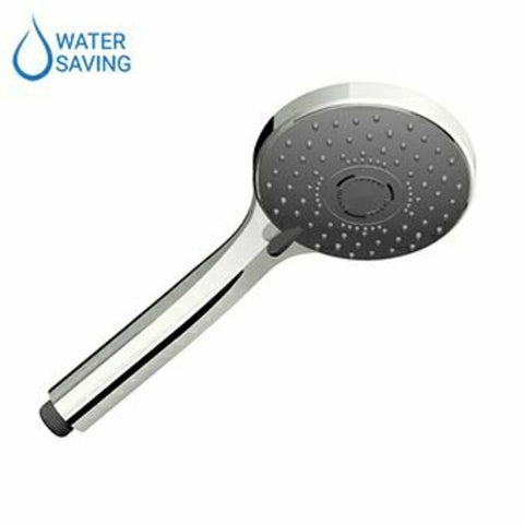 Zucchetti handdouche 3stralen antikalk Water Saving 9L/min Mat zwart gewafeld, douchettes à main — SKU VM-20053506, EAN 8016924799625