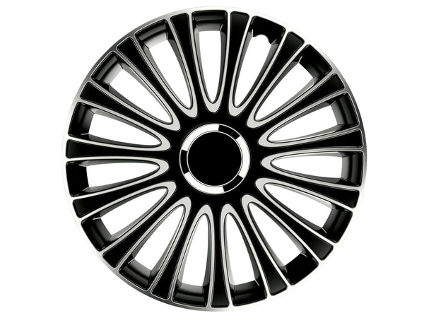 Górecki LeMans Pro wieldop 14" zilver/zwart 4 stuks