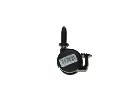 Mack zwenkwiel 40mm met rem en klemhuls