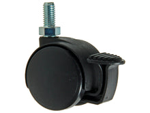 Mack roulette à frein pivotante 40mm tige filetée