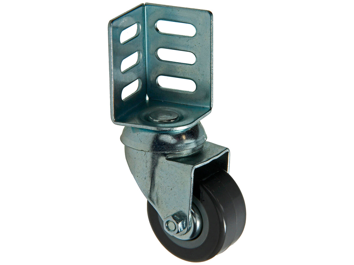 Mack zwenkwiel 50mm met hoekbevestiging