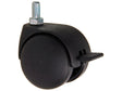 Mack zwenkwiel 50mm met rem en schroefdraad