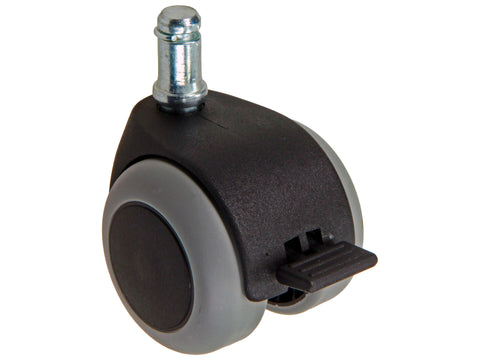 Mack zwenkwiel 50mm met rem en stift